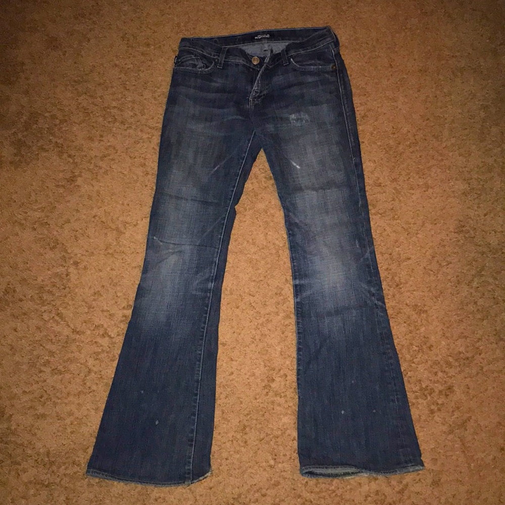 Flared jeans